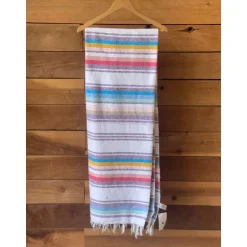 Cotton Serape Saltillo 84"x58"