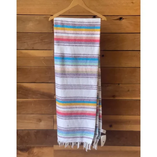 Cotton Serape Saltillo 84"x58"