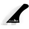 FCS II MF Black/White Large Thruster Surfboard Fin Set