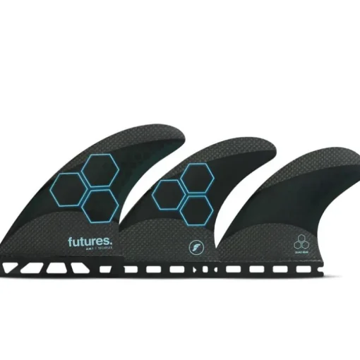 Futures AM1 Techflex 5-Fin Surfboard Fin Set-Medium