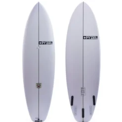 Pyzel 6'4 White Tiger Surfboard Futures