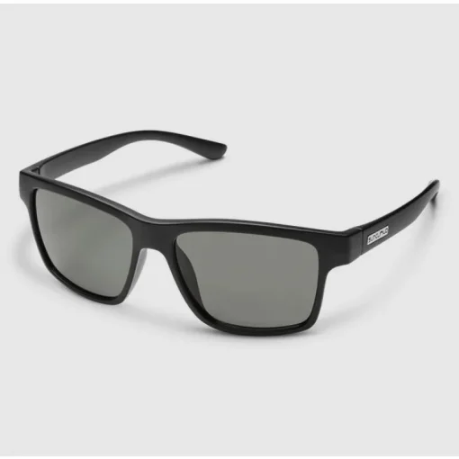 Suncloud A-Team Matte Black Grey Polar Lens Sunglasses